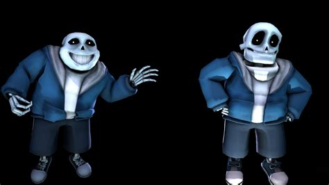 New Sans Model. by TheBlueDiamondKid on DeviantArt