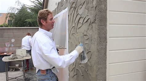 Stucco finishes that are unique - YouTube