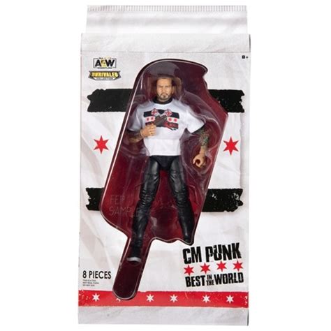 Aew Ringside Exclusive First Dance Cm Punk Action Figure : Target