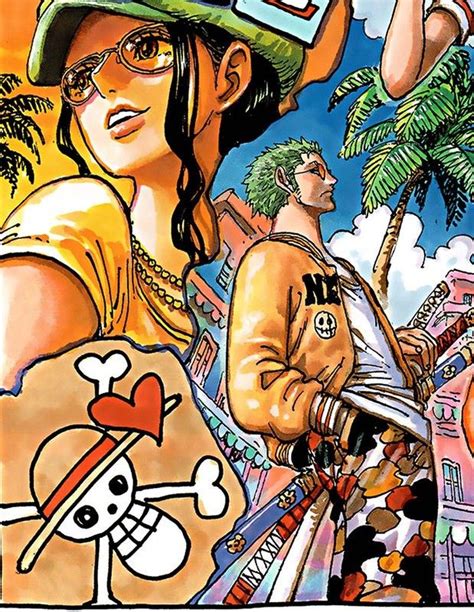 Zoro and Nico Robin manga color nel 2024 | Disegni di anime, Belle arti ...