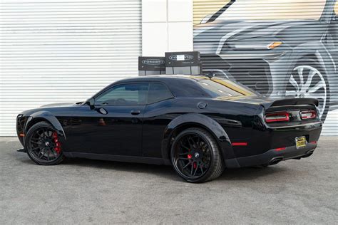 Dodge Challenger SRT Hellcat Redeye Black with 22inch Forgiato Maglia ...