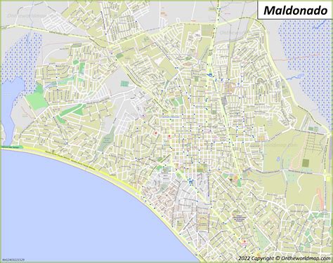 Maldonado Map | Uruguay | Detailed Maps of Maldonado