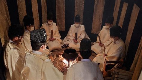 Shinto ritual at shrine in central Japan predicts state of society ...