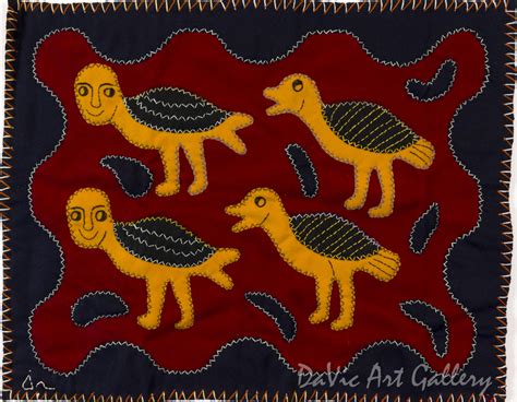 Inuit Art from Baker Lake community presented by DaVic Art Gallery