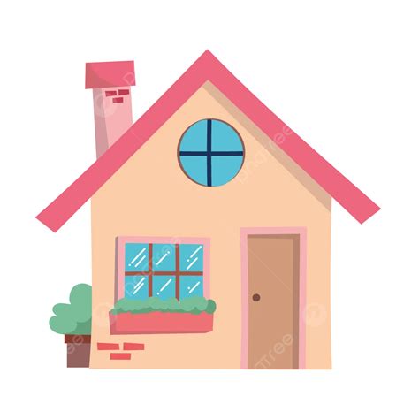 Cute House Cartoon 2d Vector, House Clipart, Cute Clipart, Cartoon ...