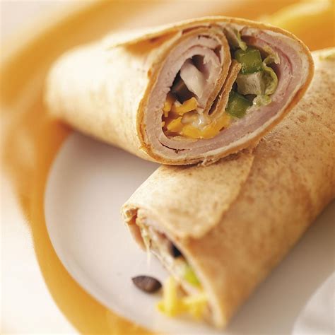 Speedy Lunch Wraps Recipe | Taste of Home