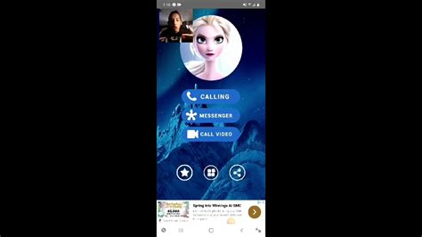 Calling Elsa from Frozen cause Little Sister ask me To - YouTube