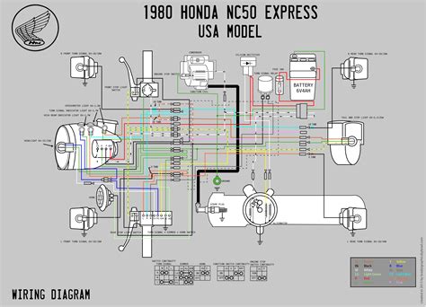 1980 Honda NC50 Wiring Diagram | Moped Wiki — Moped Army