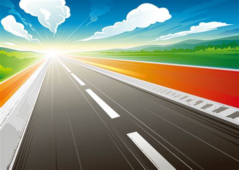 Cartoon Highway Background Photos, Cartoon Highway Background Vectors ...