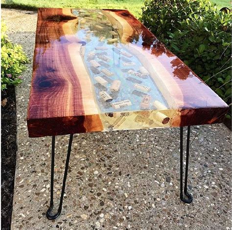 Epoxy Resin Table | Wood resin table, Resin patio furniture, Resin ...