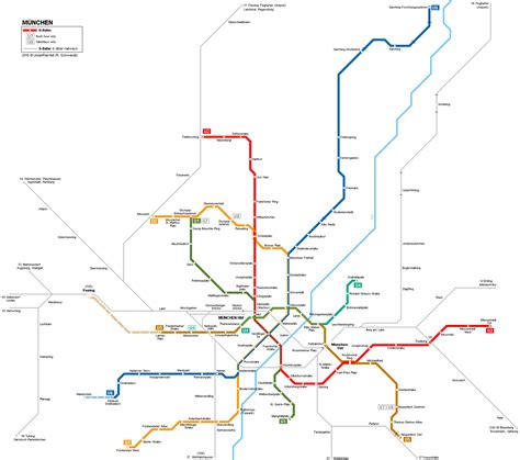 Munich U Bahn Map – Verjaardag Vrouw 2020