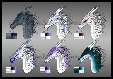 IceWings Adopts 1-8-17 [ALL SOLD] by xTheDragonRebornx | Wings of fire ...