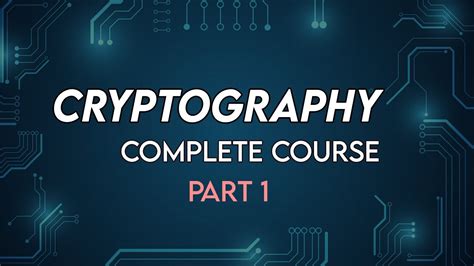 Cryptography Full Course