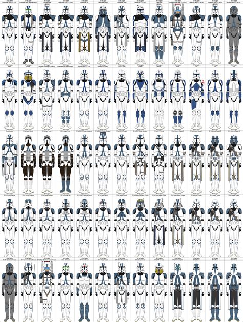 501st Legion by MarcusStarkiller | Star wars infographic, 501st legion ...