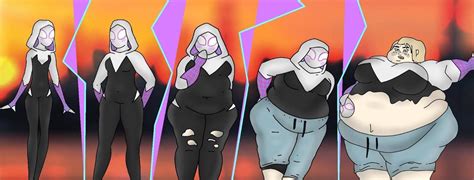 Spider-Gwen Weight gain sequence by HypnozTf on DeviantArt