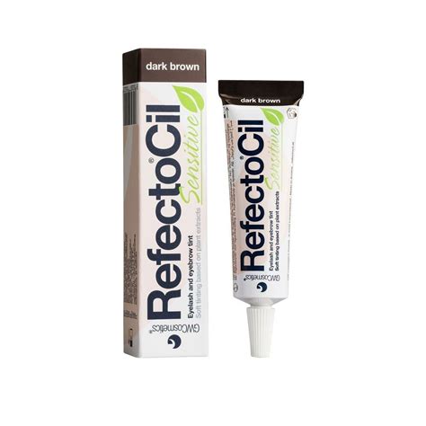 RefectoCil - Sensitive - Eyelash And Eyebrow Tint - Dark Brown 15ml