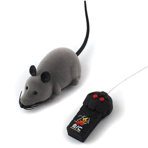 Cat Toy Wireless Remote Control Mouse Electronic RC Mice Toy Pets Cat ...