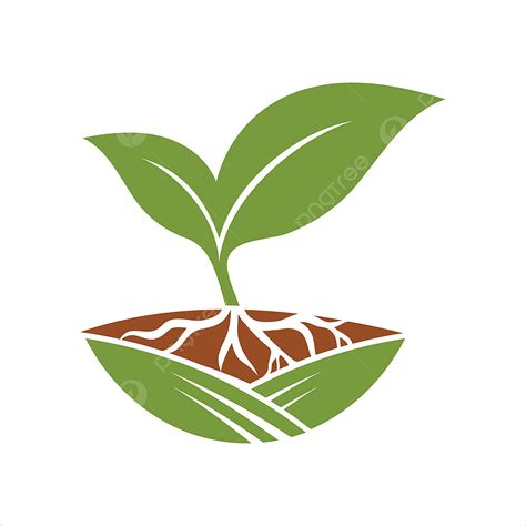 Plants Seed Vector Art PNG, Plant Seed Logo Design, Plant, Vector ...