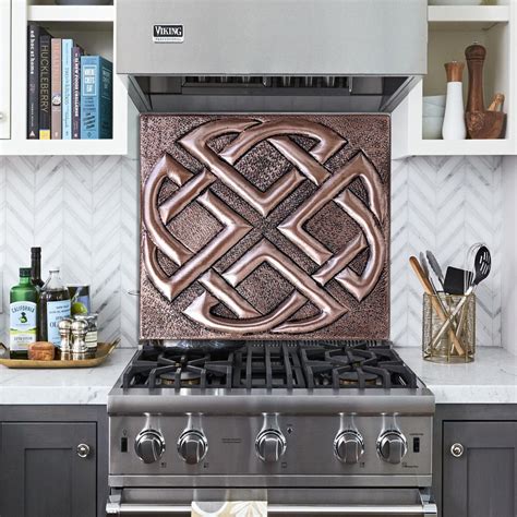 Copper Tile for Kitchen Backsplash Fireplace and Other - Etsy