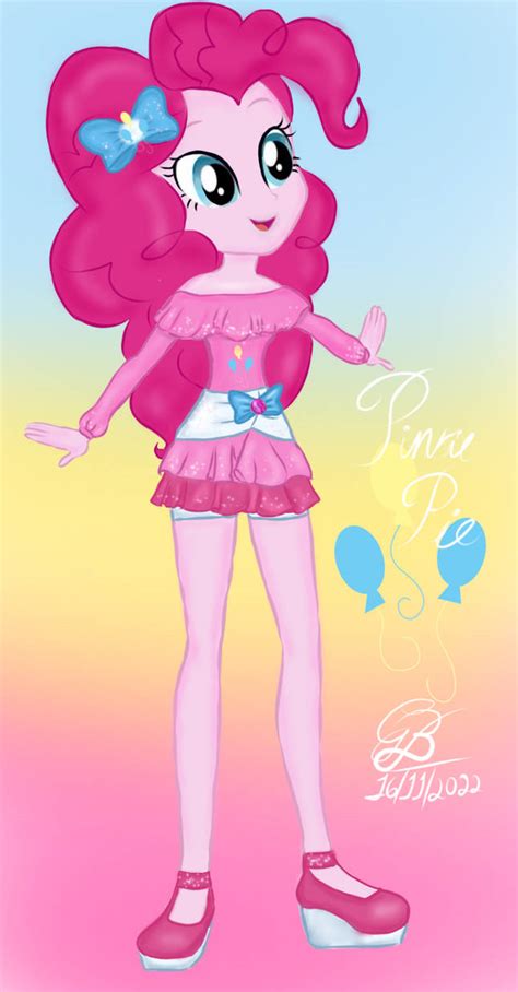 Pinkie Pie New Outfit MLP EG tem3-Fanart by GIsBelleArt on DeviantArt