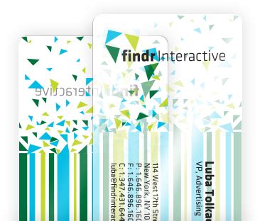 Custom Plastic Business Cards - Clear, Frosted, or Opaque