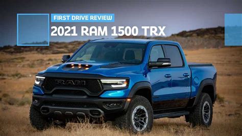 Motor1 | 2021 Ram 1500 TRX First Drive Review | TCG | The Chicago Garage