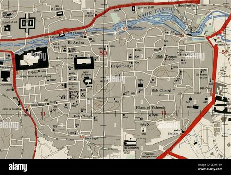 Old Damascus Map