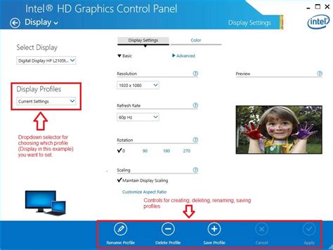 How to Use Intel® Graphics Profiles