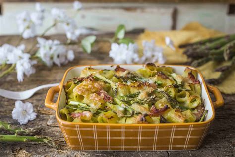 Pasta al forno con asparagi e prosciutto cotto Ricetta- Agrodolce