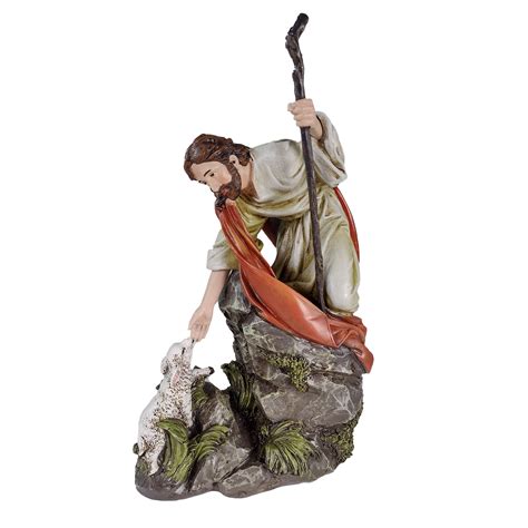 THE GOOD SHEPHERD STATUE - 10 1/2" | EWTN Religious Catalogue