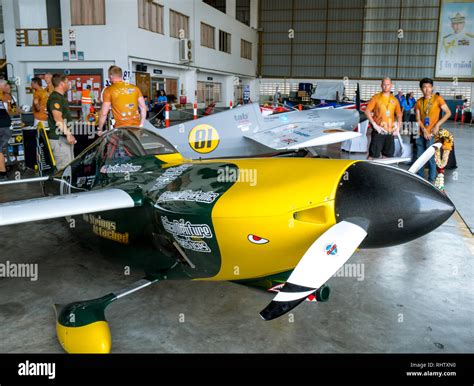 RAYONG, THAILAND-NOVEMBER 18, 2017 : Air Race1 World Cup Thailand 2017 ...