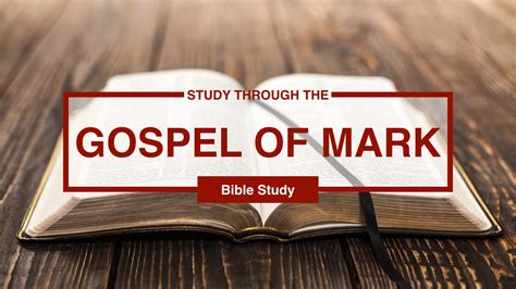 Gospel of Mark Bible Study - The Perissos Life by Marty Hale and ...