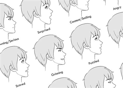 Anime Hairstyles Male Side View - emsekflol.com