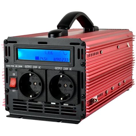 3000W/1500W inverter with charger and UPS function pure sine wave power ...