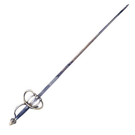 Rapier Sword - Zorro/ Fencing Sword-39"- Stainless Steel - Battling Blades