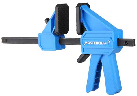 Mastercraft 6-in 100-lb Trigger Bar Clamp with 2.5-in Throat, One ...