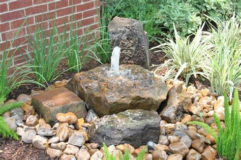 How To Build Outdoor Rock Water Fountains - Outdoor Lighting Ideas