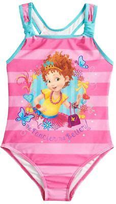 Disney Fancy Nancy One PC Swimsuit Girl Size 4 6X | eBay