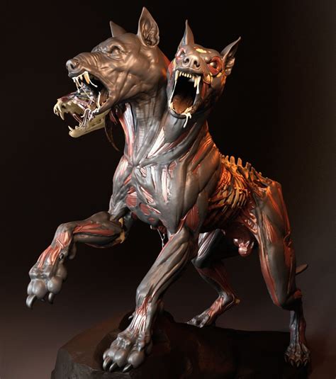 Cerberus, Ranjit Ghosh on ArtStation at https://www.artstation.com ...