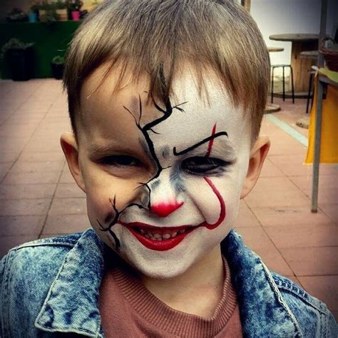 Scary Face Paint For Kids