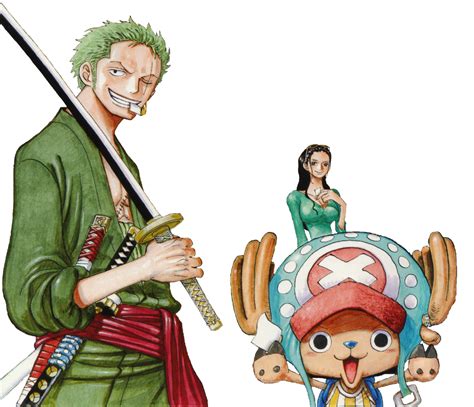 zorobinkiss: “One Piece Color Walk 7 - Zoro & Chopper & Robin - Holding ...