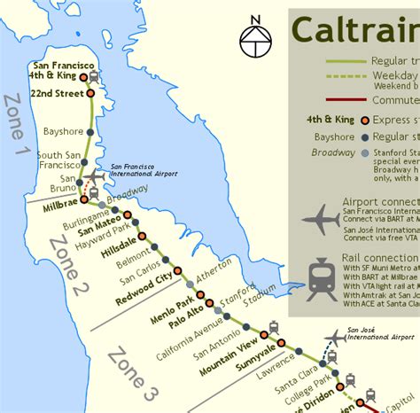 File:Caltrain map.svg - Wikitravel Shared