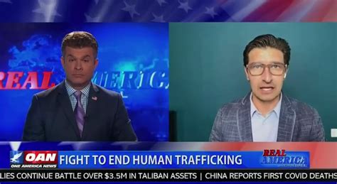 Dan Ball with OAN- highlighting the child sex trafficking pandemic ...