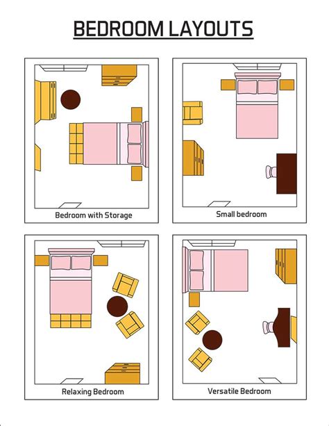 Bedroom Plan With Furniture - Home Design Ideas