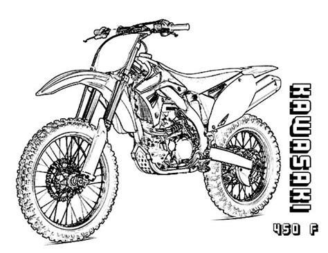 Get This Kids' Printable Dirt Bike Coloring Pages x4lk2