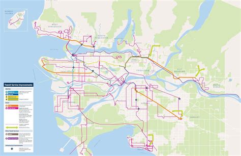 Translink skytrain map - Translink map vancouver skytrain (British ...