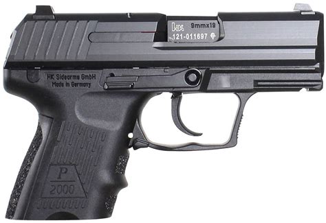 HK 709302A5 P2000SK V2 LEM *CA Compliant 9mm Luger 3.26" 10+1 Black ...