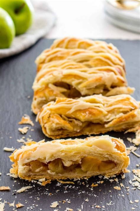 Easy Apple Strudel Recipe (With Puff Pastry) - Inspiration For Moms