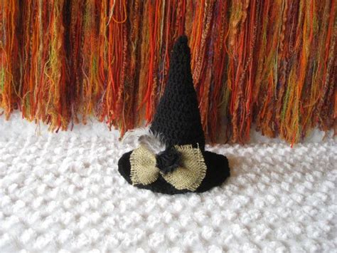 Crochet Baby Witch Hat Halloween Costume Outfit Photography Prop ...