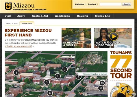 University of Missouri Launches New Interactive Campus Map | nuCloud